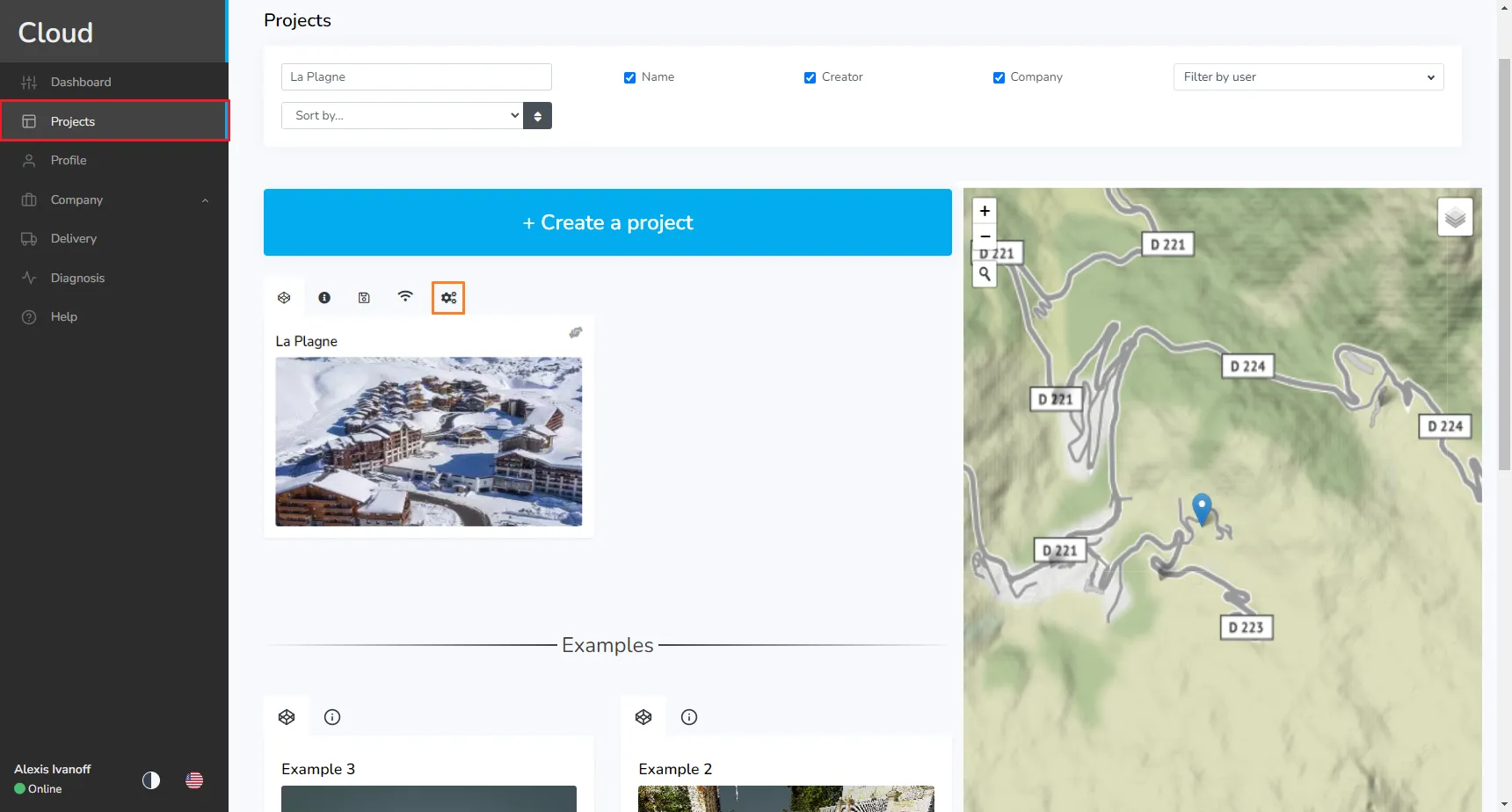 Assigning a Delivery Note (DN) Template to a Project ATIS cloud