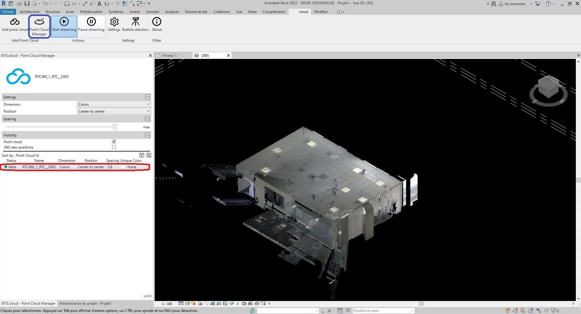 Autodesk Revit Plug-in - Managing Point Clouds | ATIS.cloud